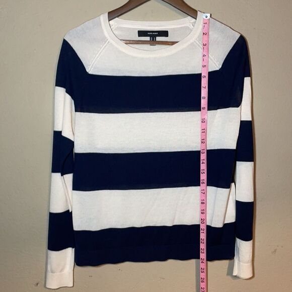 Vero Moda Longsleeve Light Top - Navy & Cream - Picture 4 of 10